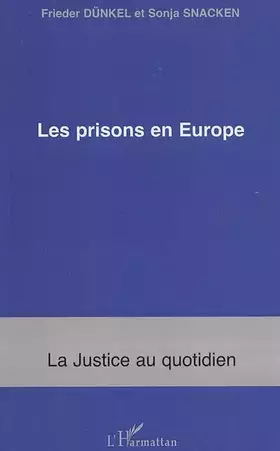 Couverture du produit · Les prisons en Europe