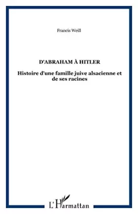 Couverture du produit · D'Abraham à Hitler