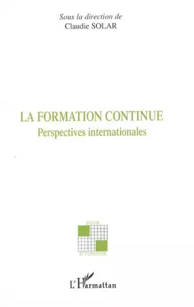 Couverture du produit · La formation continue