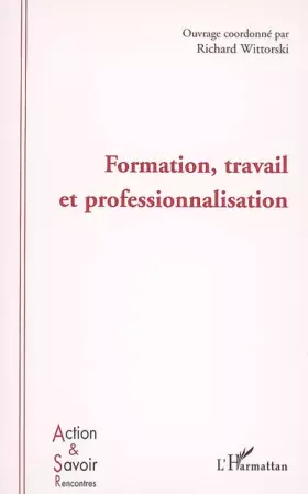 Couverture du produit · Formation, travail et professionnalisation