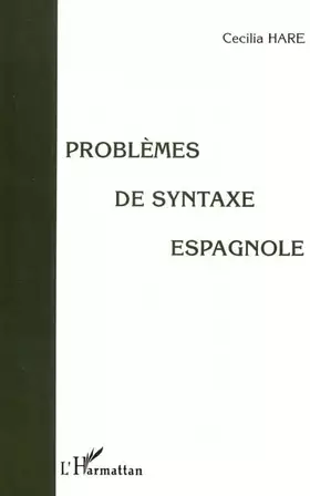Couverture du produit · Problemes de syntaxe espagnole