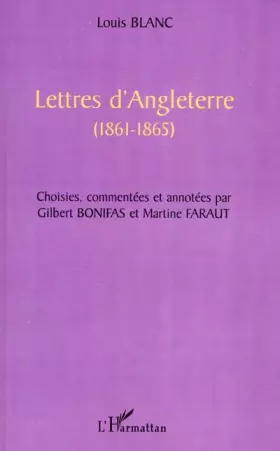 Couverture du produit · Lettres d'Angleterre (1861-1865)