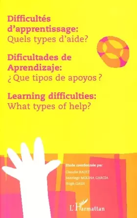 Couverture du produit · Difficultés d'apprentissage : quels types d'aide ?