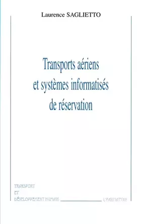 Couverture du produit · Transports aériens et systèmes informatisés de réservation