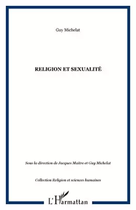 Couverture du produit · Religion et sexualité