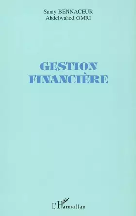 Couverture du produit · Gestion financière