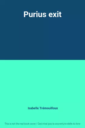 Couverture du produit · Purius exit