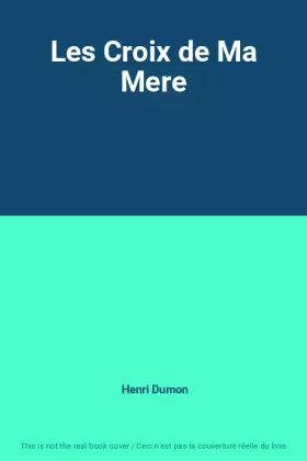 Couverture du produit · Les Croix de Ma Mere