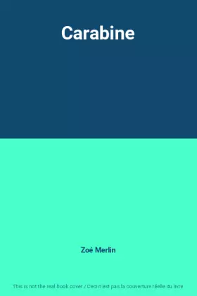 Couverture du produit · Carabine