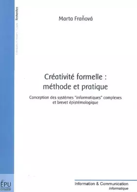 Couverture du produit · Créativité Formelle : Méthode et Pratique