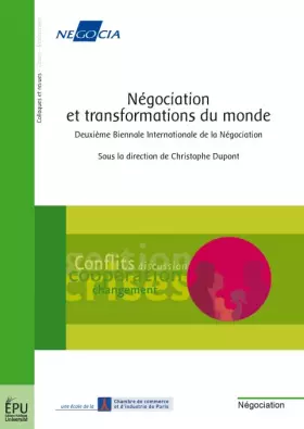 Couverture du produit · Négociation et Transformations du Monde