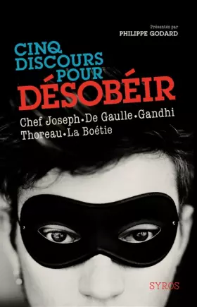 Couverture du produit · Cinq discours pour désobéir