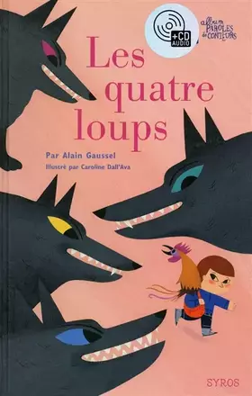 Couverture du produit · Les quatre loups livre + CD