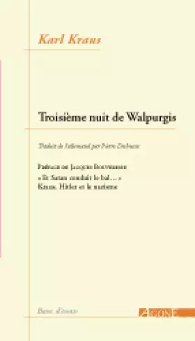 Couverture du produit · Troisieme Nuit de Walpurgis