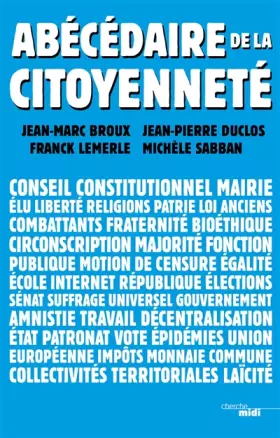 Couverture du produit · Abécédaire de la citoyenneté