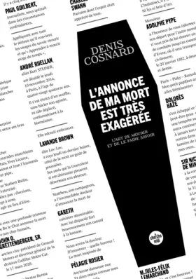 Couverture du produit · L'annonce de ma mort est très exagérée