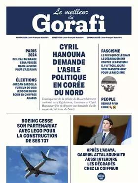Couverture du produit · Le Meilleur du Gorafi