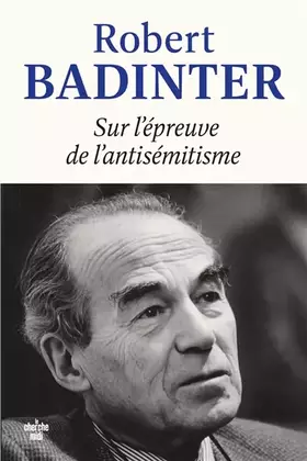 Couverture du produit · Sur l'épreuve de l'antisémitisme