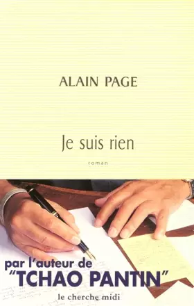 Couverture du produit · Je suis rien