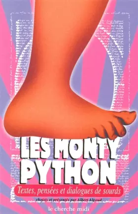 Couverture du produit · Les Monty Python : Textes, pensées et dialogues de sourds
