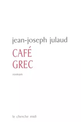 Couverture du produit · Café grec