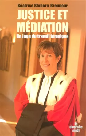 Couverture du produit · Justice et médiation