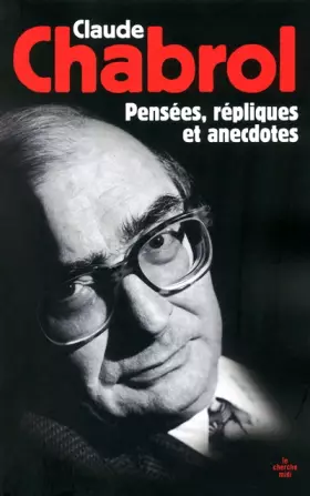 Couverture du produit · Pensées, répliques et anecdotes