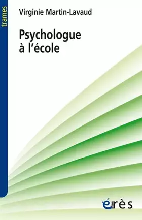 Couverture du produit · PSYCHOLOGUE A L'ECOLE