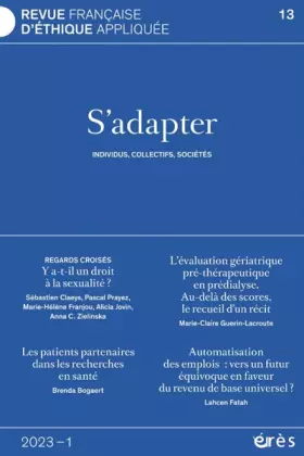 Couverture du produit · RFEA 13 – S’adapter