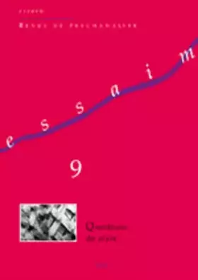 Couverture du produit · Essaim, numéro 9 : Questions de style