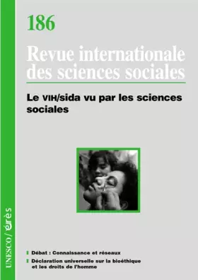 Couverture du produit · Riss 186 le Vih/Sida Vu par les Sciences
