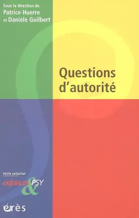 Couverture du produit · Questions d'autorité