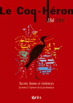 Couverture du produit · LE COQ HERON 184 - LA HONTE