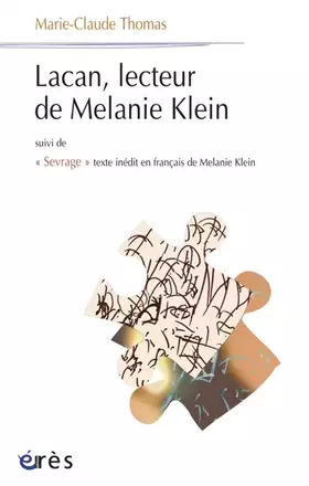 Couverture du produit · Lacan, lecteur de Melanie Klein