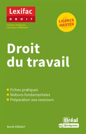 Couverture du produit · Droit du travail: Licence & Master