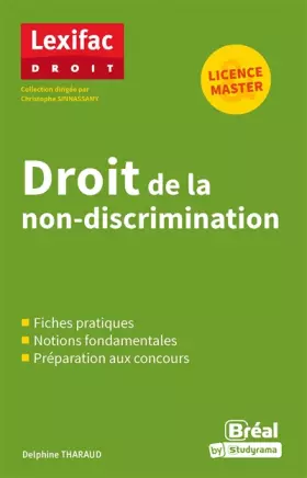 Couverture du produit · DROIT DE LA NON-DISCRIMINATION