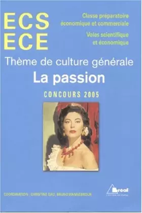 Couverture du produit · La passion - Thème de culture générale HEC