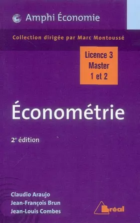 Couverture du produit · Econométrie