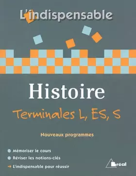 Couverture du produit · Histoire terminale l es s