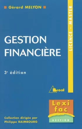 Couverture du produit · Gestion financière : Licence-Master