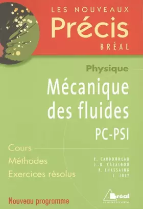 Couverture du produit · Mécanique des fluides PC-PSI