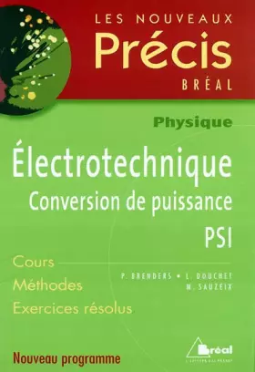 Couverture du produit · Electrotechnique PSI