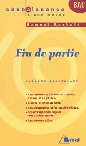 Couverture du produit · Fin de partie