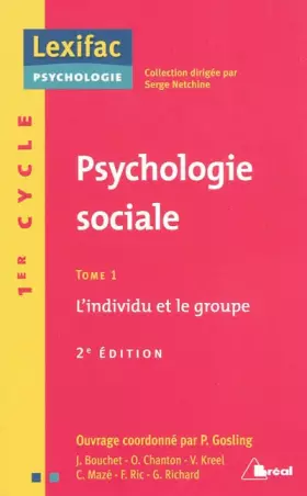 Couverture du produit · Psychologie sociale