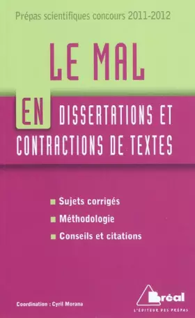 Couverture du produit · Le mal en dissertations et contractions