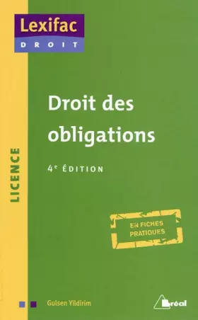 Couverture du produit · Droit des obligations
