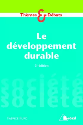 Couverture du produit · Le développement durable