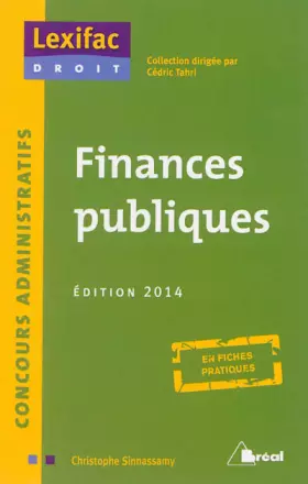 Couverture du produit · Finances publiques
