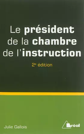 Couverture du produit · Président de la chambre de l'instruction
