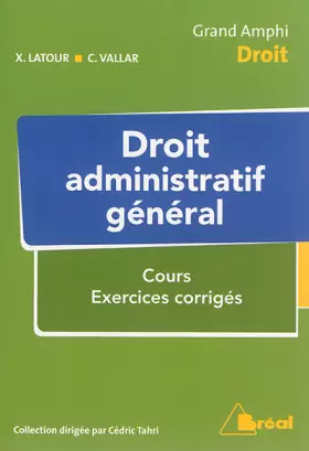 Couverture du produit · Droit administratif général